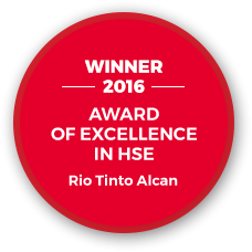 Award of excellence in HSE 2016